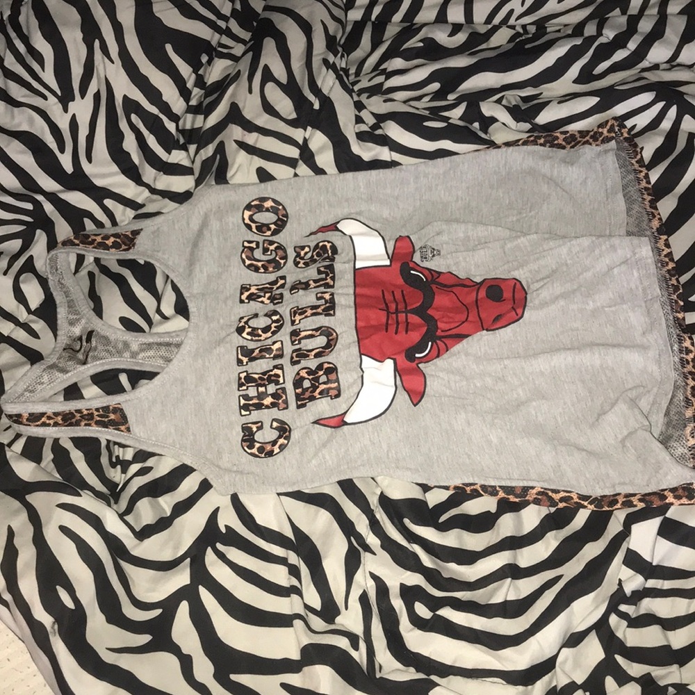 Leopard Chicago Bulls Tank